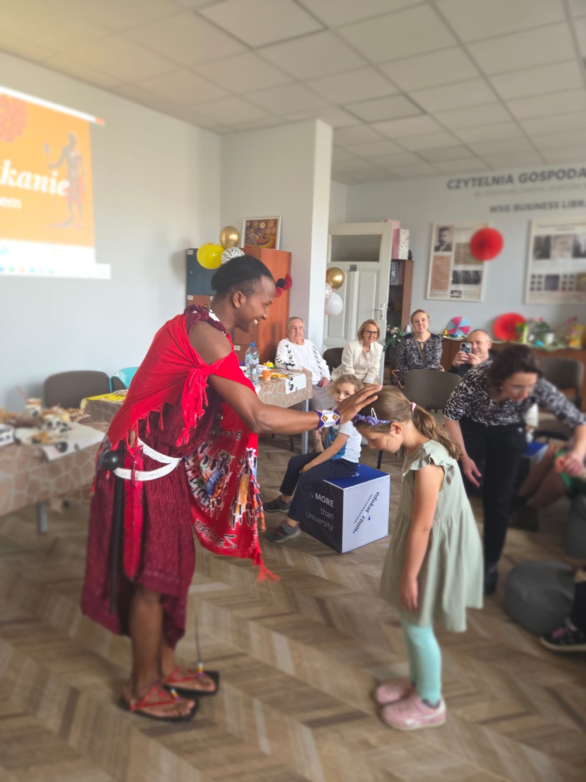 Urodziny dziecka w stylu kultury Masajów